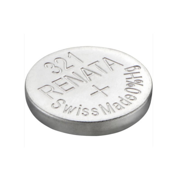 Renata 321 SR616SW  Industrial Silver Oxide Button Battery (2 Pieces)