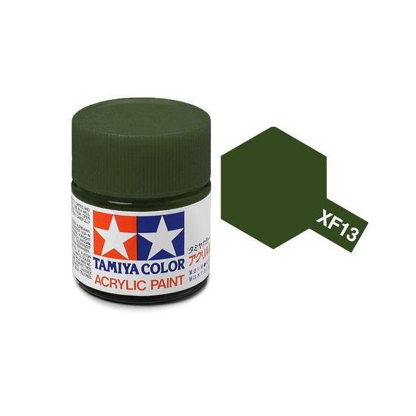 Tamiya 81313 XF-13 JA Green Acrylic Paint Flat 23ml