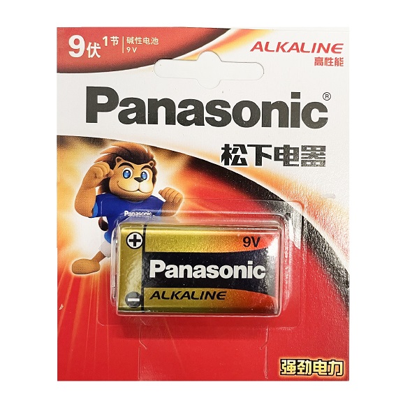 Panasonic 9V Alkaline Battery (1 Piece)