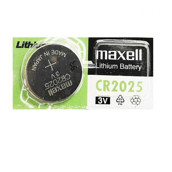 Maxell CR2025 Lithium Cell Button Battery (1 Piece)