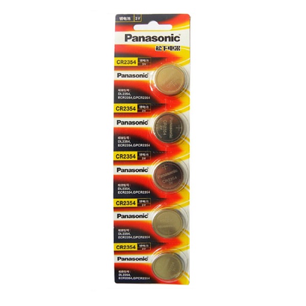 Panasonic CR2354 Lithium Cell Button Battery (5 Pieces)