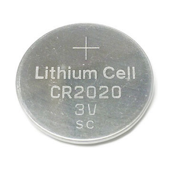 CR2020 Lithium 3V Industrial Cell Button Battery (1 Piece)