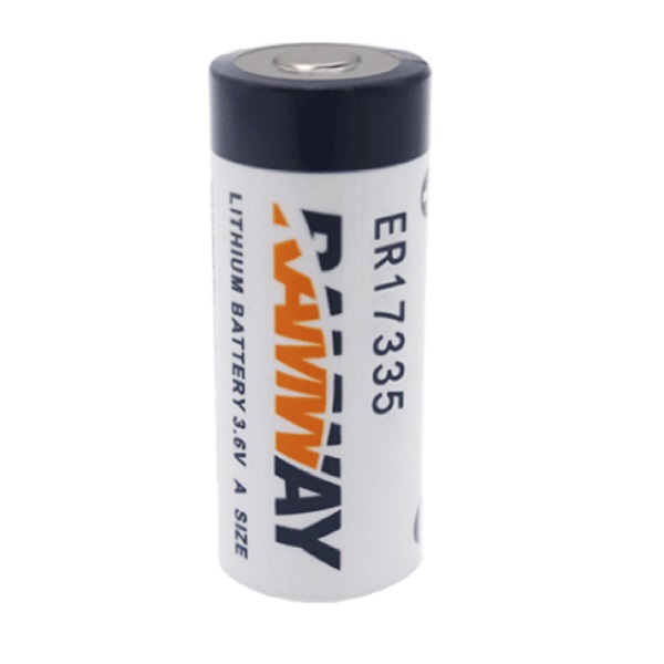 Ramway ER17335 3.6V Type 2/3 AA Lithium Thionyl Chloride (Li-SOCl2) Cylindrical Battery (1 Piece)