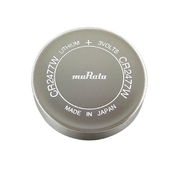 muRata CR2477W Lithium Cell Button Industrial Battery (1 Piece)