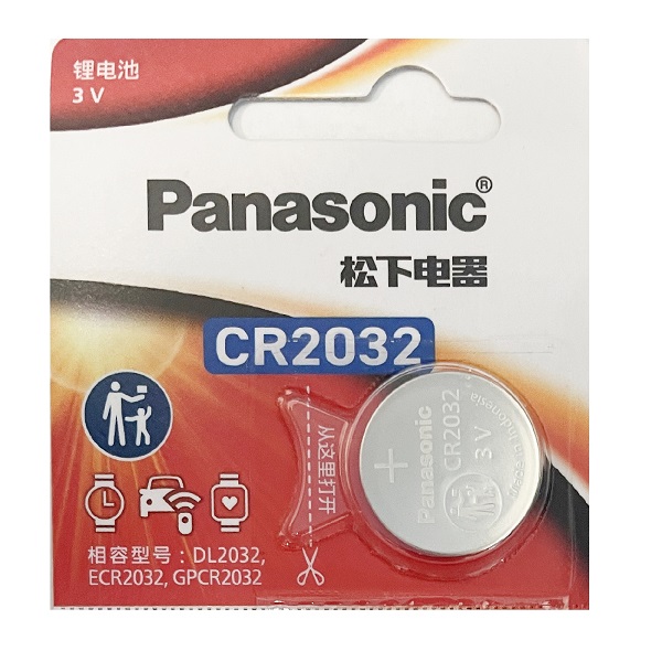 Panasonic CR2032 Lithium Cell Button Battery (1 Piece)