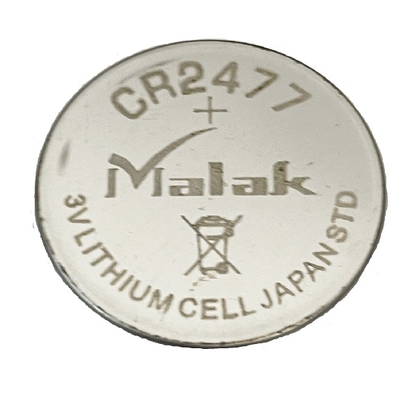 Malak CR2477 Lithium Cell Button Industrial Battery (1 Piece)