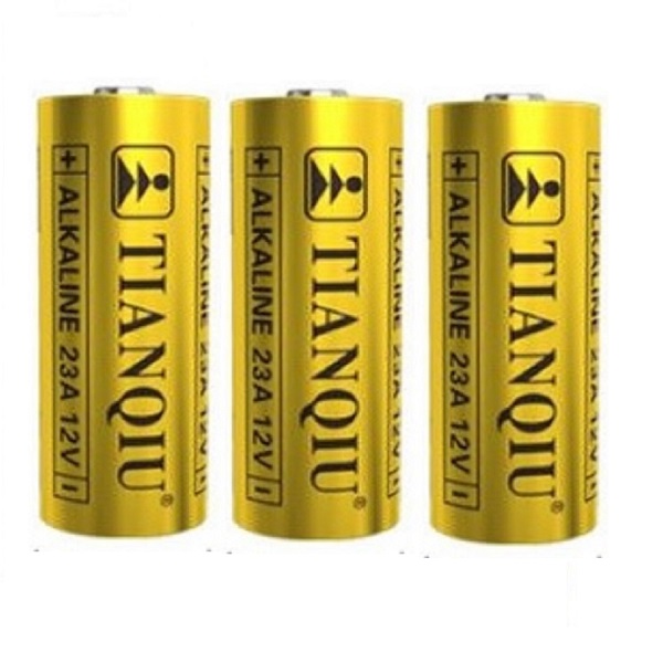 TIANQIU 23A 12V Alkaline Industrial Battery (3 Pieces)