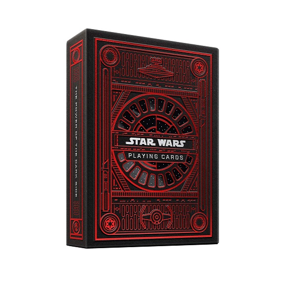 Star Wars Playing Cards By THEORY11 (Red - Dark Side) 