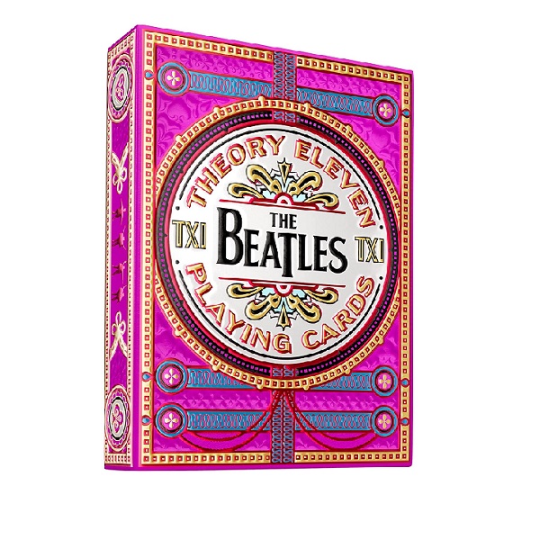 The Beatles Premium Playing Cards By THEORY11 (Pink)