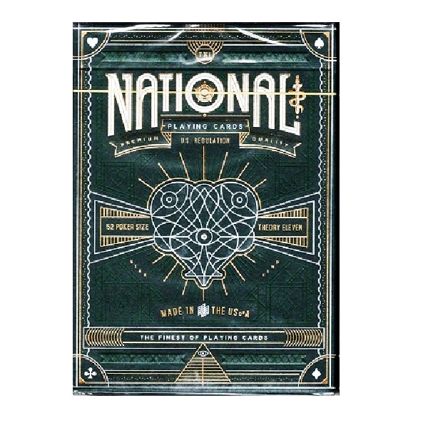 Green National Playing Cards By THEORY11