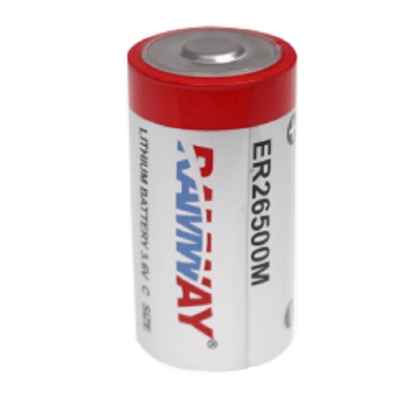 Ramway ER26500M 3.6V Spiral Type C Lithium Thionyl Chloride (Li-SOCl2) Cylindrical Battery (1 Piece)