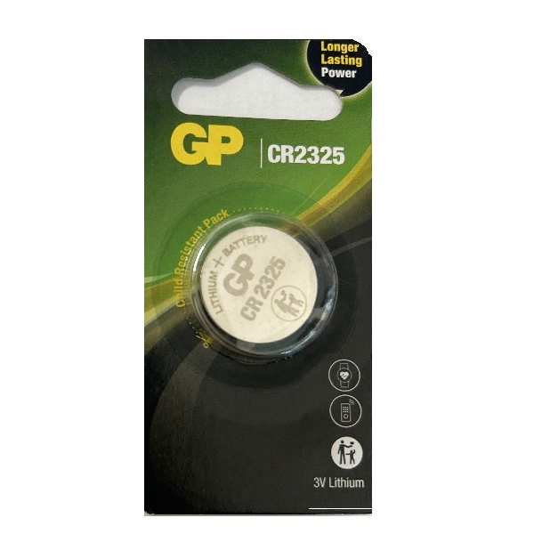 GP CR2325 Lithium Cell Button Battery (1 Piece) 