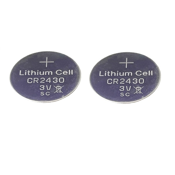 CR2430 Lithium Cell Button Industrial Battery (2 Pieces)