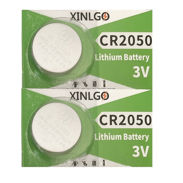 XINLGO CR2050 Lithium Cell Button Battery (2 Pieces)