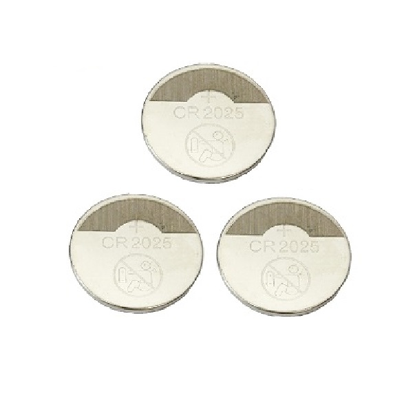 Quality CR2025 Lithium Cell Button Industrial Battery (3 Pieces)