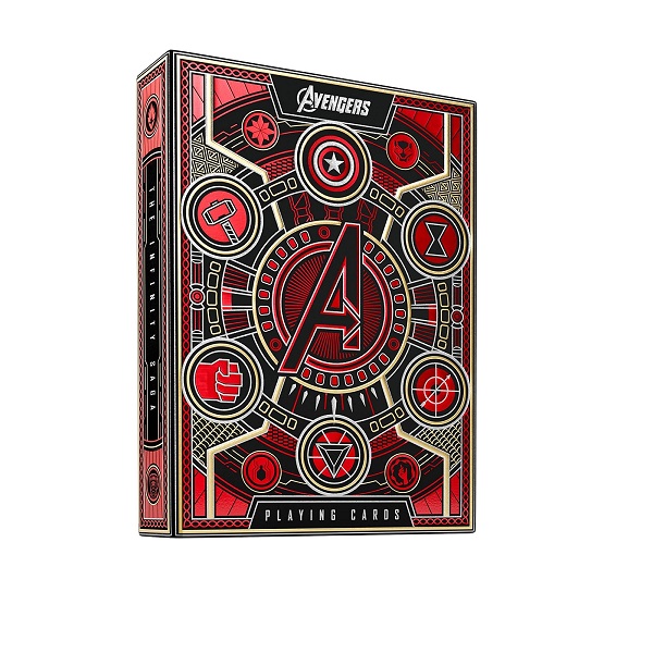 Avengers Premium Playing Cards By THEORY11 (Red)