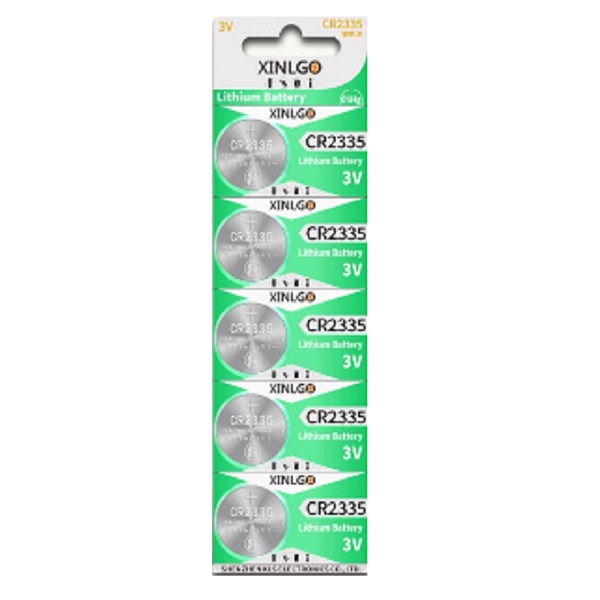 XINLGO CR2335 Lithium Cell Button Battery (5 Pieces)