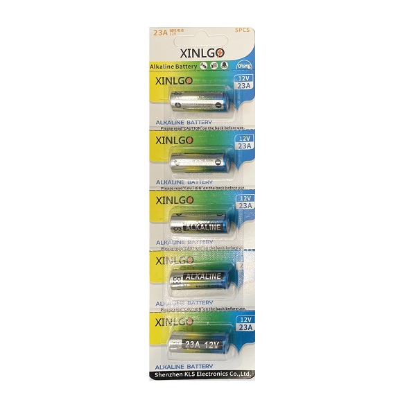 XINLGO 23A 12V Alkaline Battery (5 Pieces)