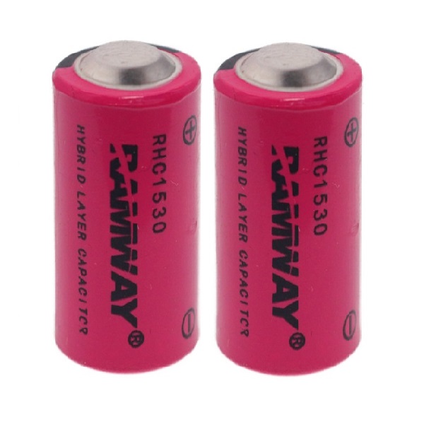 Ramway RHC1530 3.7V Hybrid Layer Capacitor Match with Li-SOCl2 Battery (2 PieceS)
