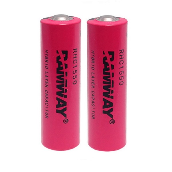 Ramway RHC1550 3.7V Hybrid Layer Capacitor Match with Li-SOCl2 Battery (2 Pieces)