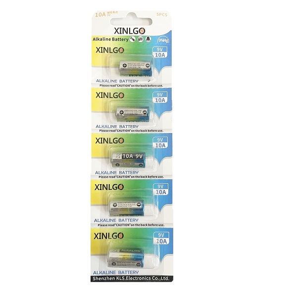 XINLGO 10A 9V Alkaline Battery (5 Pieces)