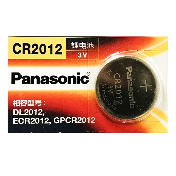 Panasonic CR2012 Lithium Cell Button Battery (1 Pieces)