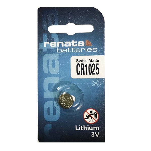 Renata CR1025 Lithium Cell Button Battery (1 Piece)