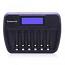 DoublePow DP-K66 6 Slot Smart Quick AA AAA Battery Charger