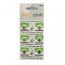T&E AG2 SR726SW LR726 396 397 Button Alkaline Battery (6 Pieces)
