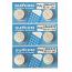 SUNCOM AG13 SR44SW LR44 LR1154 357 Alkaline Button Battery (6 Pieces)