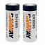 Ramway ER18505 3.6V Type A Lithium Thionyl Chloride (Li-SOCl2) Cylindrical Battery (2 Pieces)