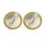 LIR2025/HKN 90° 3.6V Rechargeable Lithium Cell Button Industrial Battery (2 Pieces)