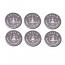 TIANQIU CR2016 Lithium Cell Button Industrial Battery (6 Pieces)