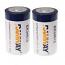Ramway ER34615 3.6V Type D Lithium Thionyl Chloride (Li-SOCl2) Cylindrical Battery (2 Pieces)
