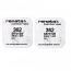 Renata 362 SR721SW Silver Oxide Button Battery (2 Pieces)
