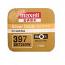 Maxell 397 SR927SW SR59 SR726 Silver Oxide Button Battery (1 Piece)