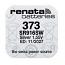 Renata 373 SR916SW Silver Oxide Button Battery (1 Piece)