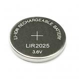 LIR2025 Rechargeable Lithium Industrial Button Battery (2 Pieces)