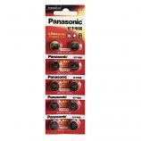 Panasonic LR44 AG13 SR44SW 357 Button Alkaline Battery (10 Pieces)