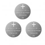 Quality CR1620 3V Lithium Cell Button Industrial Battery (3 Pieces)