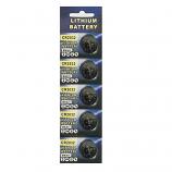 CR2025 Lithium Cell Button Battery (5 Pieces)