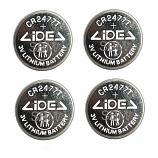 LIDEV CR2477 CR2477T 1100mAh Lithium Cell Button Industrial Battery (3+1 Pieces)