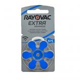RAYOVAC EXTRA Size 675 Zinc Air Hearing Aid Battery (1 Card)