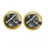 Panasonic CR2477/HFN Lithium Cell Button Industrial Battery with 2-Pins (2 Pieces)