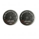 LIR2450 3.6V Rechargeable Li-ion Cell Button Industrial Battery (2 Pieces)