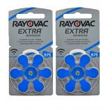 RAYOVAC EXTRA Size 675 Zinc Air Hearing Aid Battery (2 Cards)