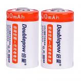 Doublepow CR2 200mAh Li-On Rechargeable Battery (2 Pieces)