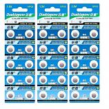 Doublepow AG7 SR927SW 395 Alkaline Button Battery (30 Pieces)