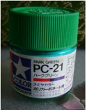 Tamiya 82021 PC-21 Polycarbonate Park Green 23ml