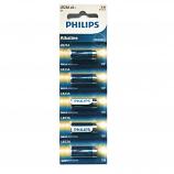 PHILIPS 23A 12V High Voltage Alkaline Battery (5 Pieces)